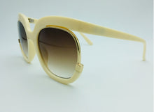 Load image into Gallery viewer, Cat Eye Half-Frame UV400 Sunglasses – Women’s Fashion Eyewear
