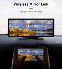 Load image into Gallery viewer, 4K 10.26'' Mirror Dash Cam w/ Carplay &amp; Android Auto
