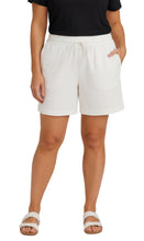 Load image into Gallery viewer, Women's Interlock Knit cotton Shorts with Elastic Waist and Adjustable Drawstring
