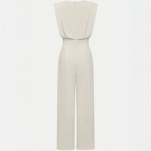 Load image into Gallery viewer, Women’s wide-leg short sleeve jumpsuit

