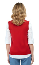Load image into Gallery viewer, Womens Button Front Cable Knit Cardigan Sweater Vest

