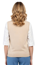Load image into Gallery viewer, Womens Button Front Cable Knit Cardigan Sweater Vest
