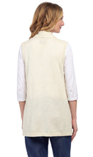 Load image into Gallery viewer, Women's Long Sleeveless Open Front Soft Shawl Collar Vest
