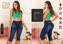 Load image into Gallery viewer, 1088 100% Authentic Colombian Push Up Capri
