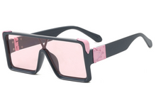 Load image into Gallery viewer, New Design New Stylish New Classic New Black &amp; White Square Shape Sunglasses For Women New Fashionable Branded &amp; Oversized Sun Glasses For Men New Luxury Shades Sunglasses For Men &amp; Women
