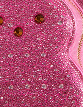 Load image into Gallery viewer, Betsey Johnson Peeps Rhinestone Bunny Crossbody Pink
