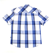 Load image into Gallery viewer, V814 Veno Button-Down Short Sleeves Shirt - Blue
