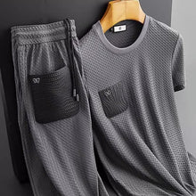 Load image into Gallery viewer, Anti-Wrinkle Flex Suit Mens Short Sleeve Slim Fit Shirts
