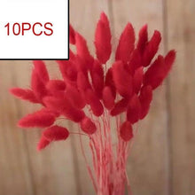 Load image into Gallery viewer, 10PCS Bulrush Natural Dried Flowers Artificial Pampas Grass Decor Phragmites Fake Flower Wedding Home Decoration Floor Vase Filler for Living Room Kitchen Decor
