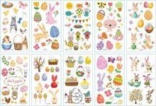 Load image into Gallery viewer, 10pcs Dinosaur Sticker Temporary Tatoo Waterproof Colorful Elegant Children Tattoos
