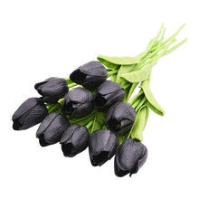 Load image into Gallery viewer, 10Pcs High Quality Real Touch Calla Lily Artificial Flowers Bouquet For Wedding Bridal Home Kitchen Table Flower Decoration Home Decor
