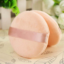 Load image into Gallery viewer, 10pcs Professional Round Shape Face Body Powder Portable Soft Cosmetic Puff Makeup Sponge and Makeup Puff For Liquid Foundation
