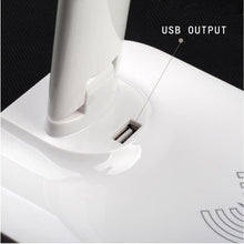 Load image into Gallery viewer, 10W LED Desk Lamp with phone Wireless Charger, USB Charging Port, Dimmable Eye-Caring Office Lamp for Work,  Folding Design Decorative Table Lamp Cute Study Lamps for Bedroom Décor
