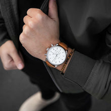 Load image into Gallery viewer, The Chrono S2 - Silver/Tan
