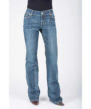 Load image into Gallery viewer, Stetson 214 Trouser Fit w/ Chevron Back Pocket - Women's Jeans
