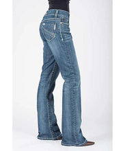 Load image into Gallery viewer, Stetson 214 Trouser Fit w/ Chevron Back Pocket - Women's Jeans
