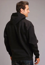 Load image into Gallery viewer, Stetson Aztec Eagle (Black) - Men's Hoodie Sweatshirt

