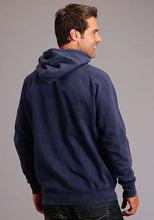 Load image into Gallery viewer, Stetson Vintage Emblem (Navy) - Men's Hoodie Sweatshirt
