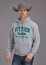 Load image into Gallery viewer, Stetson Collegiate Style (Grey) - Men's Hoodie Sweatshirt
