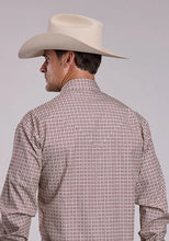 Load image into Gallery viewer, Stetson 2872 Diamond Geo (Red) - Men's Western Shirt
