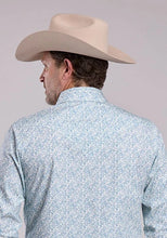 Load image into Gallery viewer, Stetson 3004 Victorian Floral (Blue) - Men's Western Shirt
