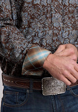 Load image into Gallery viewer, Stetson 2575 Fall Paisley (Brown) - Men's Western Shirt
