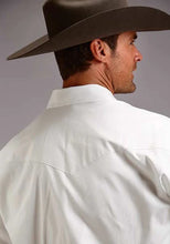 Load image into Gallery viewer, Stetson 3868 Pinpoint Oxford (White) - Men's Western Shirt

