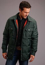 Load image into Gallery viewer, Stetson Modern Denim (Black) - Men's Western Shirt
