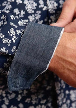 Load image into Gallery viewer, Stetson Frontier Floral (Blue) - Men's Western Shirt
