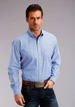 Load image into Gallery viewer, Stetson 0898 Candy Stripe Straight (Blue) - Men's Western Shirt
