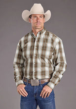 Load image into Gallery viewer, Stetson 2399 Sandy Ombre (Brown) - Men's Western Shirt
