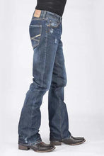 Load image into Gallery viewer, Stetson 1014 Fit Destructed (Dark Wash) - Men&#39;s Jeans
