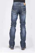 Load image into Gallery viewer, Stetson 1014 Fit Destructed (Dark Wash) - Men&#39;s Jeans
