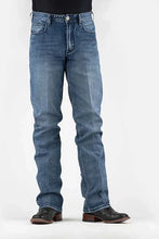 Load image into Gallery viewer, Stetson 1211 Straight Fit Stretch (Medium Wash) - Men's Jeans
