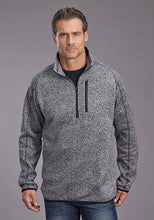 Load image into Gallery viewer, Stetson 2328 Honeycomb Bonded (Grey) - Men's Knit Sweater
