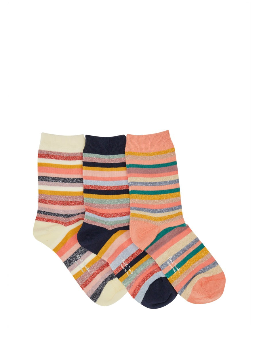 Paul Smith Women 3-Pack Socks 