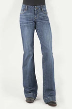 Load image into Gallery viewer, Stetson 214 Trouser Fit Pieced Back Pocket (Denim Medium Wash) - Women's Jeans
