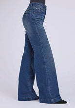 Load image into Gallery viewer, Stetson 751 Wide Leg Welted Back Packets ( Denim Medium Wash) - Women's Jeans
