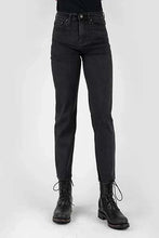 Load image into Gallery viewer, Stetson 915 High Rise Straight Crop (Black) - Women's Jeans
