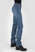 Load image into Gallery viewer, Stetson 915 High Rise Straight Fit (Medium Wash) - Women's Jeans
