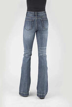 Load image into Gallery viewer, Stetson 921 High Waist Flare Fit Whiskered (Medium Wash) - Women's Jeans
