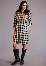 Load image into Gallery viewer, Stetson 00514 Buffalo Plaid (White) - Women's Dress
