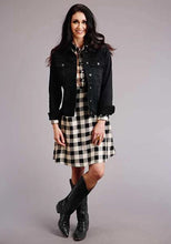 Load image into Gallery viewer, Stetson 00514 Buffalo Plaid (White) - Women's Dress
