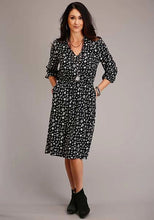 Load image into Gallery viewer, Stetson 1417 Southwestern Ditzy (Grey) - Women's Dress
