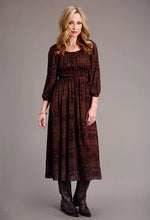 Load image into Gallery viewer, Stetson 1860 Patchwork Bandana (Brown) - Women's Dress
