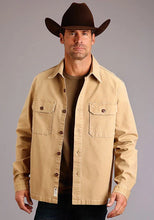 Load image into Gallery viewer, Stetson Stretch Canvas (Tan) - Men's Jacket
