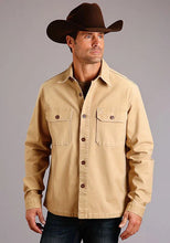 Load image into Gallery viewer, Stetson Stretch Canvas (Tan) - Men's Jacket
