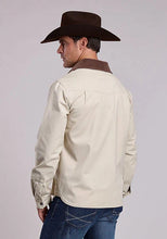 Load image into Gallery viewer, Stetson Lined Twill (Tan) - Men's Shirt Jacket
