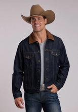 Load image into Gallery viewer, Stetson 160th Anniversary Raw (Blue) - Men's Denim Jacket
