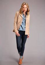 Load image into Gallery viewer, Stetson Spring I (Tan) - Women's Suede Jacket

